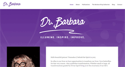 Desktop Screenshot of drbarbaraking.com